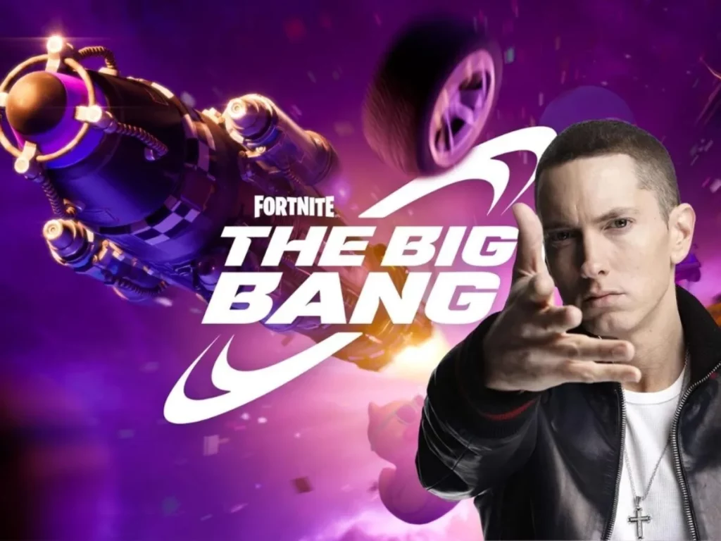 Eminem's Epic Entrance Fortnite's Chapter 4 Finale Unveils Exclusive Collaboration